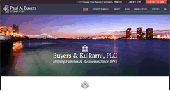 Desktop Screenshot of buyerslaw.com